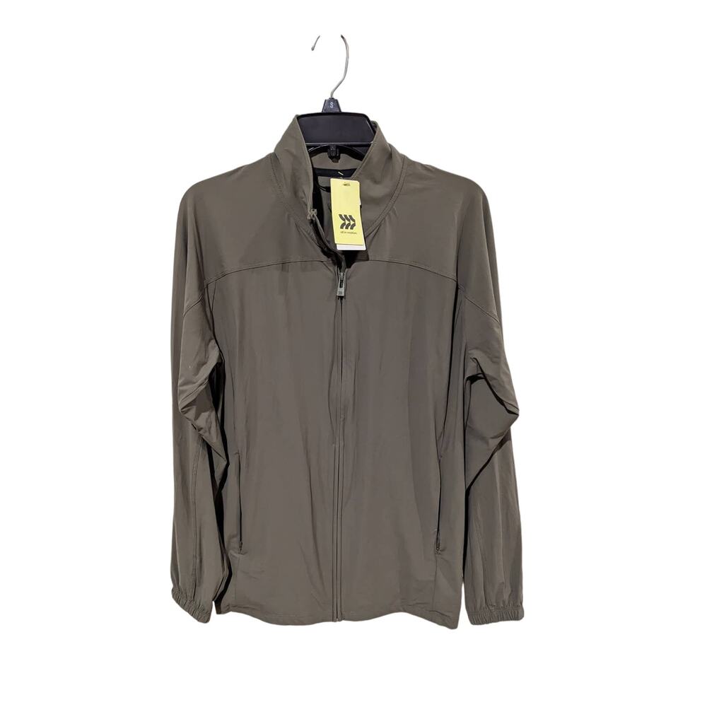 All in Motion Lightweight Tricot Jacket, Green, NWT, S